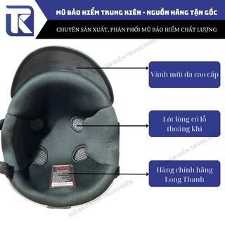 Mũ bảo hiểm cao cấp đa dạng màu sắc kem, Nón bảo hiểm nửa đầu chính hãng màu nhám dành cho nam và nữ
