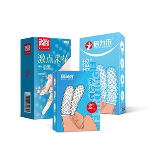 [Giá Sỉ Siêu Rẻ] Bao Cao Su Ngón Tay ELASUN & SILICON, Bcs Đeo Ngón Gân Gai, Ôm Vừa Vặn, Nhiều Gel.| Shop_taza