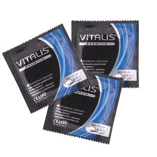 [Giá Bán Sỉ] Bao Cao Su Gân Gai Vitalis Natural Siêu Mỏng, Bcs Kéo Dài Thời Gian, Nhập Khẩu Đức (Hộp 12C) | Shop_taza