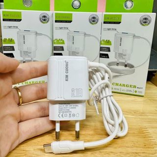 Sạc Liền Dây Kim Cương 833 kèm cáp Type C có cổng usb (10 cái miễn ship)