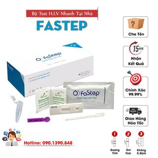 Que Test Nhanh HIV Fastep Giá Sỉ, Bộ Test HIV Hàng MỸ Chính Xác 99,99%, Test Nhanh Chóng!
