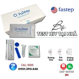 Que Test Nhanh HIV Fastep Giá Sỉ, Bộ Test HIV Hàng MỸ Chính Xác 99,99%, Test Nhanh Chóng!