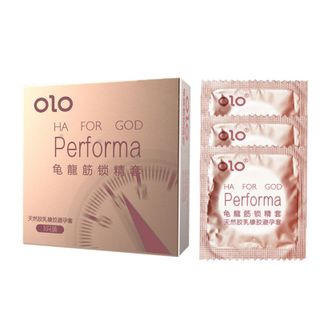 Bao Cao Su Olo HA Performa 0.01mm Giá Sỉ, Bcs Kéo Dài Thời Gian, Bao Cao Su Siêu Mỏng, Size 52mm, Gel Bôi Trơn