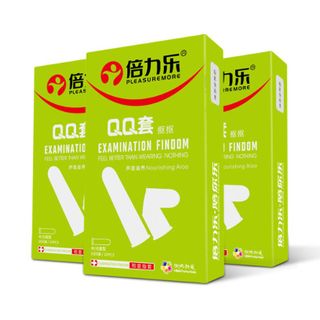 Bao Cao Su Đeo Ngón Tay QQ Finger, Bao Cao Su Ngón Tay Siêu Mỏng Trơn Tăng Hưng Phấn (Hộp 10C)