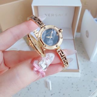 ĐỒNG HỒ NỮ CAO CẤP MỚI NHẤT VERSA MEDUSA DÂY KIỀNG MẶT NẮP BẬT MINI