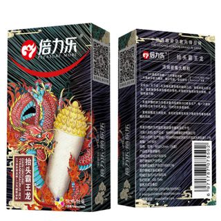[Giá Sỉ Ưu Đãi] Bao Cao Su Gân Gai Pleasure More Rồng, Bcs Siêu Mỏng 0.01mm, Kéo Dài Thời Gian, Nhiều Gel Bôi Trơn, Size 52mm (Hộp 2C)
