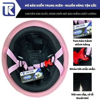 Mũ bảo hiểm trẻ em Baby Three Kem CÓ MÚT XỐP CAO CẤP chính hãng Lota Helmet đạt chuẩn an toàn gắn charm kèm phụ kiện cute