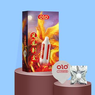 [Giá Sỉ Tận Xưởng] Bao Cao Su Gai Mềm Lớn Olo Phượng Hoàng, Bcs Siêu Mỏng Nhiều Gel Bôi Trơn (1 Gói+ 1 Bi Silicon)