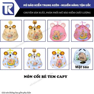 Mũ bảo hiểm trẻ em Baby Three Trắng CÓ MÚT XỐP CAO CẤP chính hãng Lota Helmet đạt chuẩn an toàn gắn charm kèm phụ kiện cute