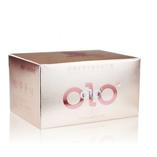 [Giá Sỉ] Bao Cao Su Gân Gai Olo 0.01mm Hồng Phật, Bcs Kéo Dài Thời Gian, Size 52mm Ôm Vừa Vặn (Hộp 10C)