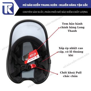 Nón bảo hiểm - Nón kết Brabas màu xám chì khoét đuôi/bít đuôi thời trang cao cấp, dành cho nam và nữ có phủ sơn chống ố vàng
