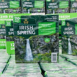 Combo Xà Bông Tắm Irish Spring Mỹ 113g Thơm Sạch, Mịn Da CHÍNH HÃNG MỸ