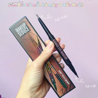 Chì kẻ mày+kẻ mắt nước 2in1 Novo 5145