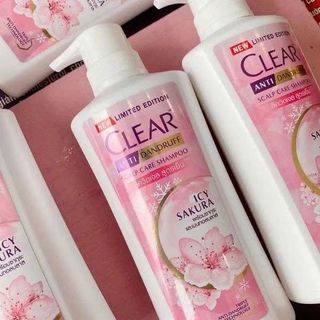 Dầu Gội Clear Thái Lan Men - Bạc Hà - Anh Đào - Thái Lan