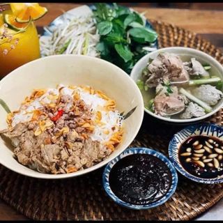 PHỞ KHÔ GIA LAI CHÍNH GỐC - ĐẶC SẢN GIA LAI - Set Phở khô + Tương đen