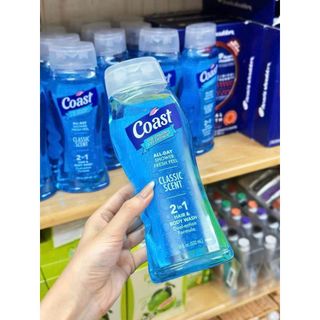 Sữa tắm gội Coast Classic Scent 2 in1 - 532ml