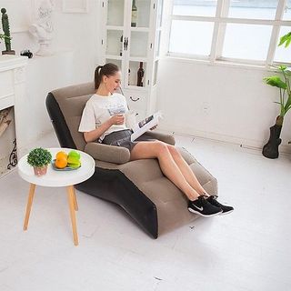 GHẾ HƠI TỰA LƯNG CÓ TAY VỊNH
