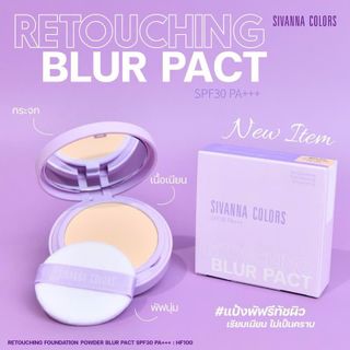 Phấn phủ Sivanna Colors Retouching Foundation Powder Blur Pact SPF30 PA+++ - Thái lan