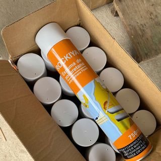 (Tặng Vòi Xịt) Keo bọt nở siêu dính 750ml ROCKIYA - Chống Thấm, chống dột cách ấm cách nhiệt  ( Hàng chính hãng) tấm  dính