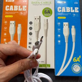 Dây Cáp 6A SYC LS-10 Hổ Trợ Sạc Nhanh Vô cho Samsung, Oppo, Realme, iP, Vivo, Xiaomi Redmi,..