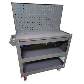 Kệ đồ nghề 3 khay 1 ngăn khóa giá treo