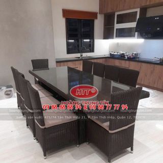 Sofa cao cấp dây dù sofa nhựa giả Mây ngoài trời giá xưởng sản xuất