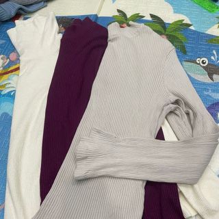 2nd hand Combo 10 áo giữ nhiệt, áo dài tay