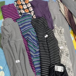 2nd hand Combo 10 áo giữ nhiệt, áo dài tay