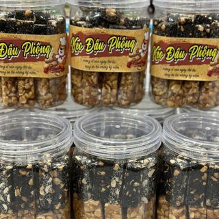 KẸO THÈO LÈO ĐẬU PHỘNG MÈ ĐEN - "GÓI TRỌN" HƯƠNG VỊ TUỔI THƠ 500G - WINNIE HOUSE