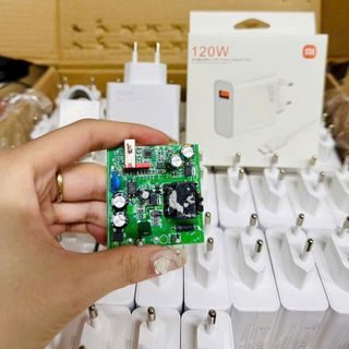 Bộ Sạc Siêu Nhanh Xiaomi Tubo 120w chân TypeC Không Nóng Máy, Chống Chai Pin Kèm Dây Sạc 1M Tpye C