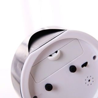 ĐỒNG HỒ BÁO THỨC HÌNH TRÒN ĐEN, TRẮNG