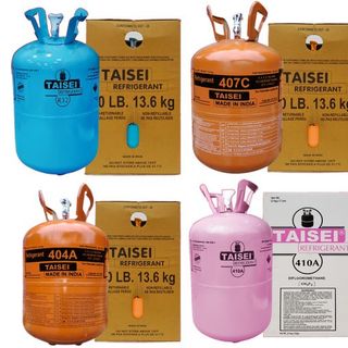 Gas lạnh Taisei R134a, R404A, R22, R32, R410A, R407C và R600a