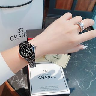 ĐỒNG HỒ NỮ CAO CẤP MỚI NHẤT CHAZEL ĐÁ CERAMIC MẶT SỐ HỘT