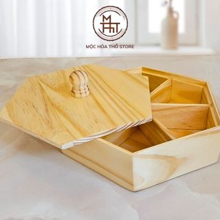 Khay gỗ bánh tết