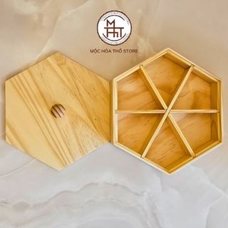 Khay gỗ bánh tết