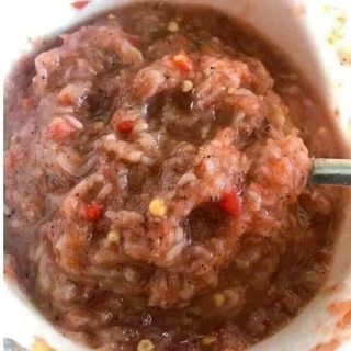 Mắm tép chua Bình Định, mắm ruốc tươi có gia vị vừa vặn, cay, Món ngon nhà làm- 500GR