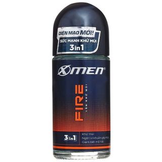 Lăn khử mùi X-Men Fire Active thơm mạnh mẽ -50ml
