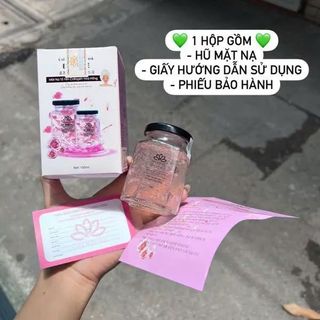 Mặt nạ tổ yến collagen hoa hồng 100ml -dưỡng ẩm, trắng da