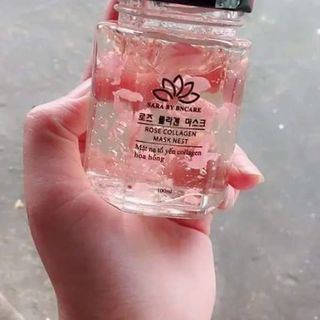 Mặt nạ tổ yến collagen hoa hồng 100ml -dưỡng ẩm, trắng da
