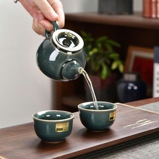 BỘ BÌNH TRÀ CAO CẤP KÈM VALI