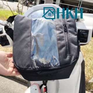 Túi treo đầu xe máy để điện thoại, đồ dùng chạy grab, đi đường tiện lợi