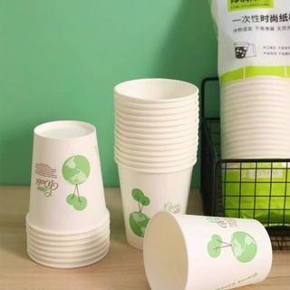 SÉT 50 LY GIẤY HÌNH GẤU 235ML