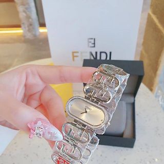 SALE ĐỒNG HỒ NỮ CAO CẤP FENZI DÂY THÉP LOGO MẶT BẦU VIỀN HỘT