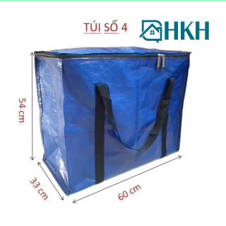 Túi Bạt Đựng Đồ HKH - Chịu Tải Trên 20kg, Nhiều Kích Thước, Màu Xanh Cam