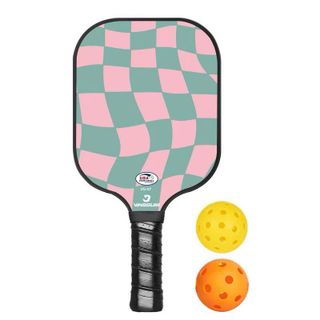BỘ 2 VỢT PICKLEBALL HỌA TIẾT KÈM 4 BÓNG