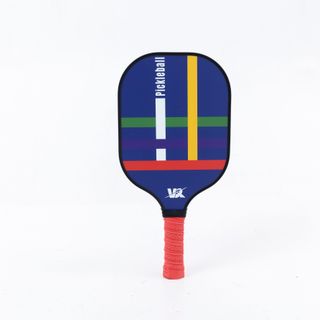 VỢT PICKLEBALL VQ  sợi thuỷ tinh sọc vàng xanh