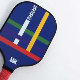 VỢT PICKLEBALL VQ  sợi thuỷ tinh sọc vàng xanh