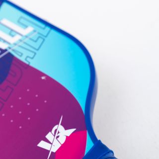 VỢT PICKLEBALL VQ  sợi thuỷ tinh xoáy xanh hồng
