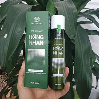Bột Rửa Mặt Hồng Nhan 100G - Duyên Thị (Mẫu Mới)