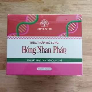 Hồng Nhan Phấn - thực phẩm bổ sung sáng da trẻ hóa cơ thể (30 GÓI)